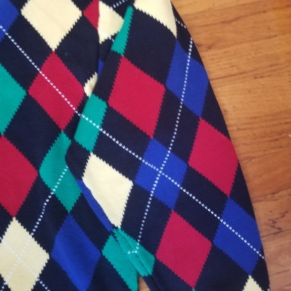 Pringle Argyle Cotton Sweater - Picture 4 of 8